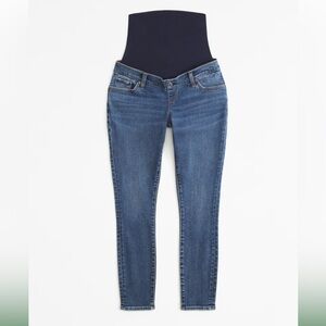 Abercrombie Maternity Super Skinny Ankle Jean (size 34/18s)